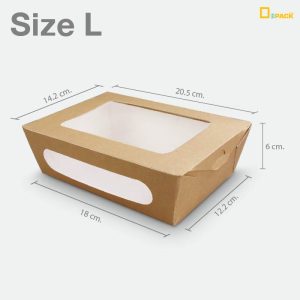 BX005-02-food paper box SIZE L